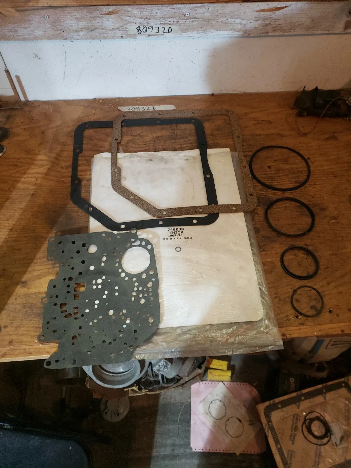 1969-1979 TH350 Transmission Oil Pan Gasket MPN 748030