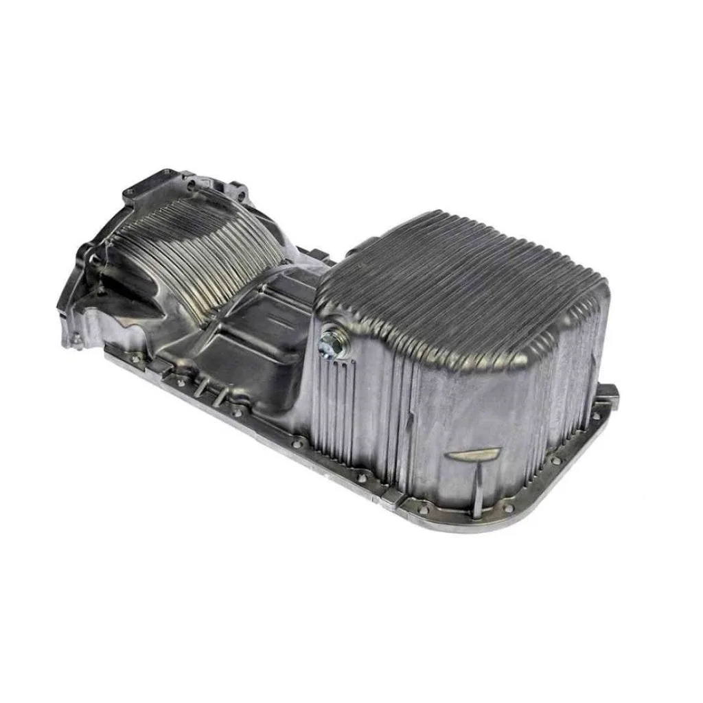 For Kia Spectra 2004-2009 Engine Oil Pan | Aluminum | Metallic Finish | Wet Sump image 3