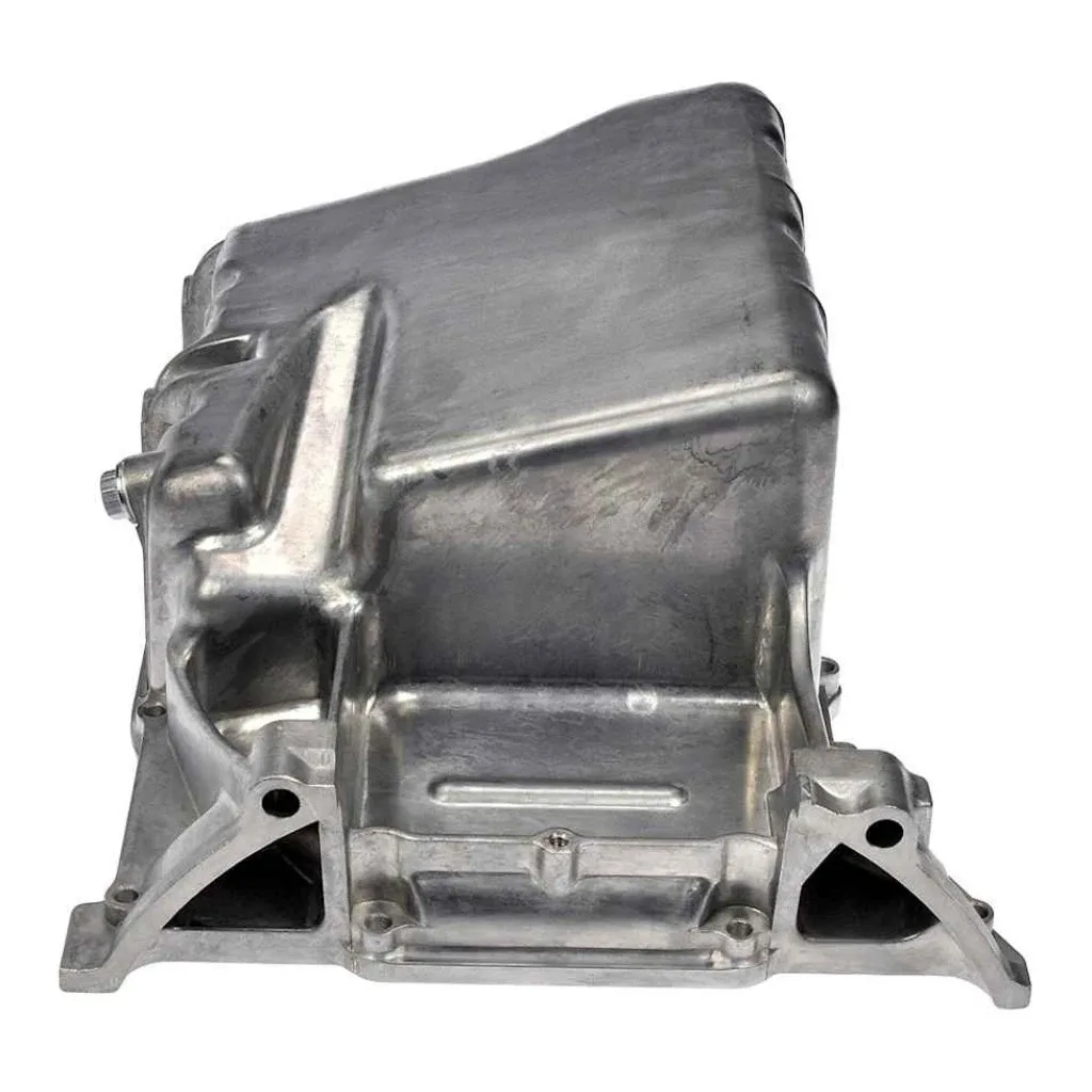 For Acura CSX 2006-2011 Engine Oil Pan | Aluminum | Metallic Finish | Gray Color image 2