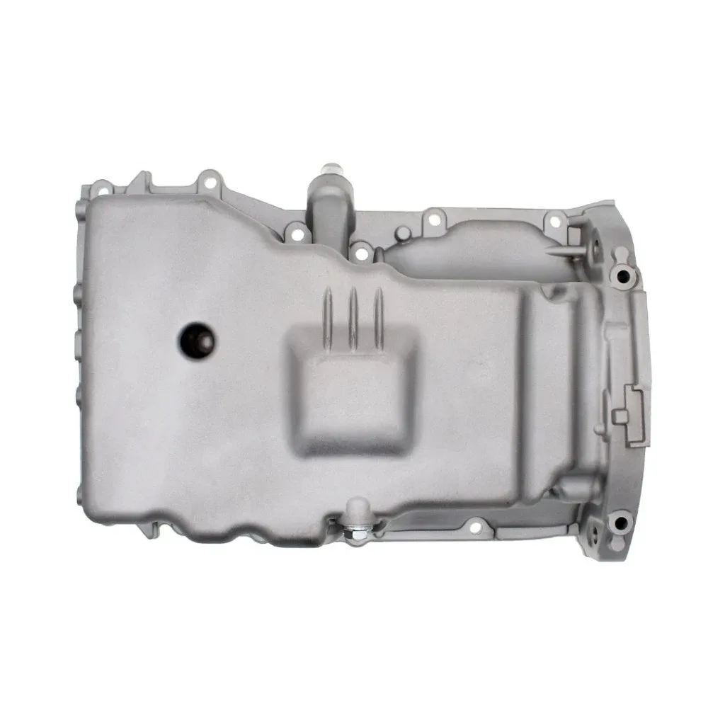 For Mazda 3 2007-2013 Engine Oil Pan | Aluminum | Metallic Finish | Gray Color image 2
