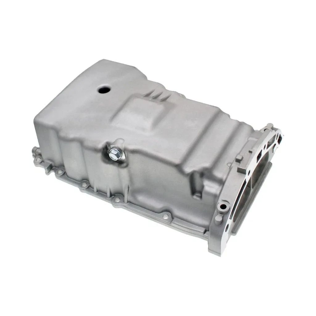 For Mazda 3 2007-2013 Engine Oil Pan | Aluminum | Metallic Finish | Gray Color image 3