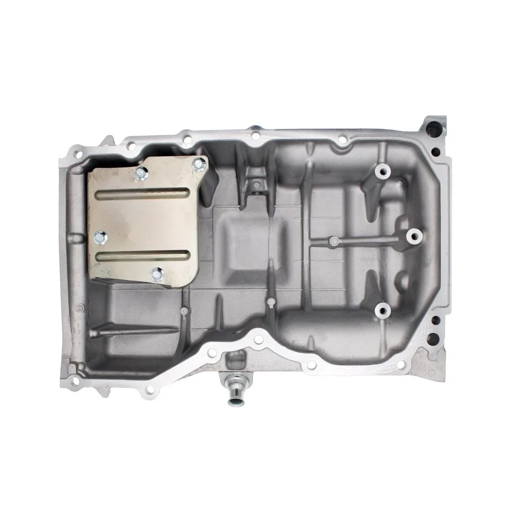 For Mazda 3 2007-2013 Engine Oil Pan | Aluminum | Metallic Finish | Gray Color