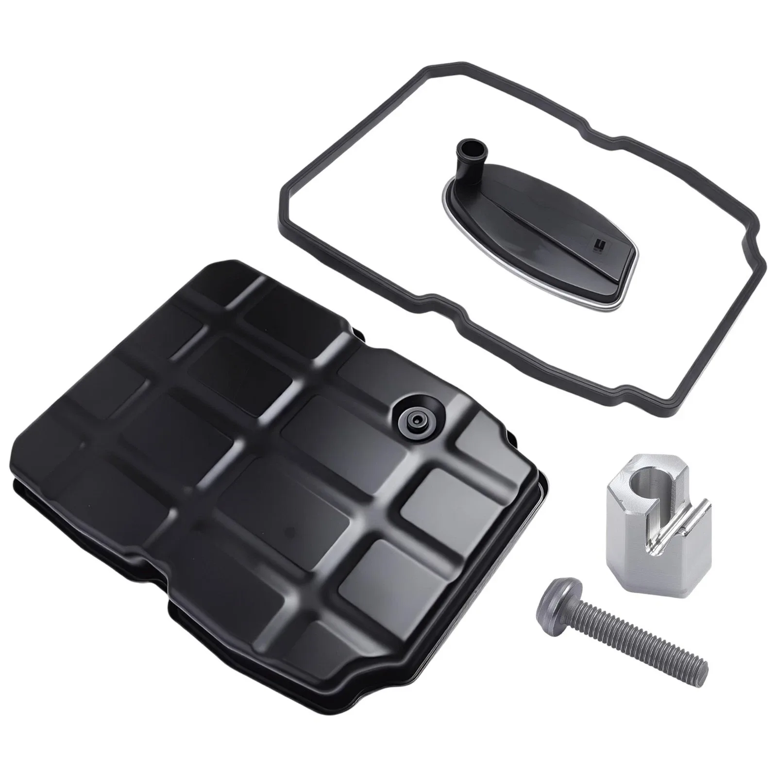 Transmission Oil Pan Kit with Gasket, Filter, Clamp & Screws for NAG1 W5A580 image 2
