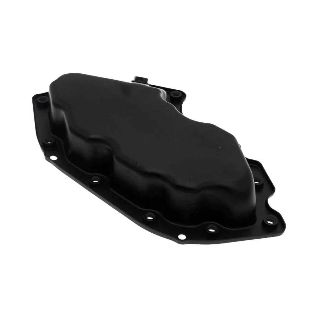 For Chevy Equinox 2018-2024 Engine Oil Pan | Aluminum | Painted Finish | Black image 3