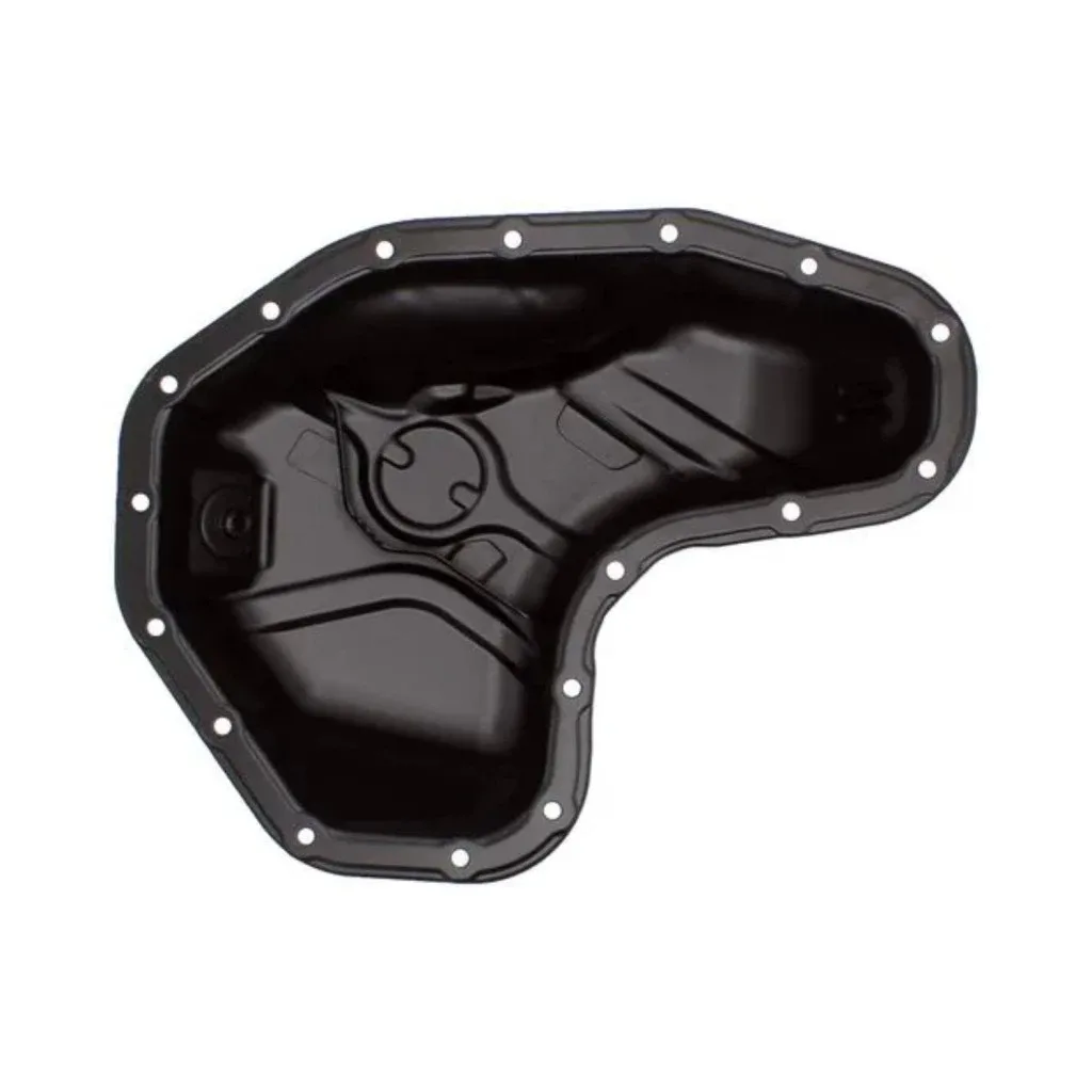 For Toyota Highlander 2017-2022 Engine Oil Pan | CAPA | Aluminum | Painted Black image 2