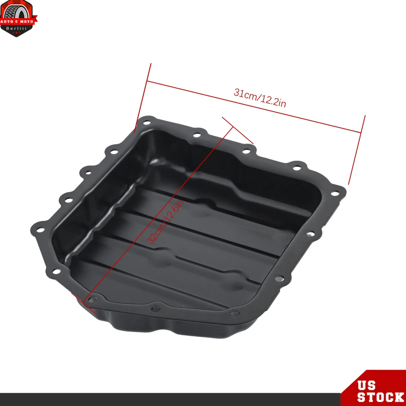 2011-2014 Chrysler 200 / 1995-2010 Chrysler Cirrus Transmission Oil Pan BER665910 image 2