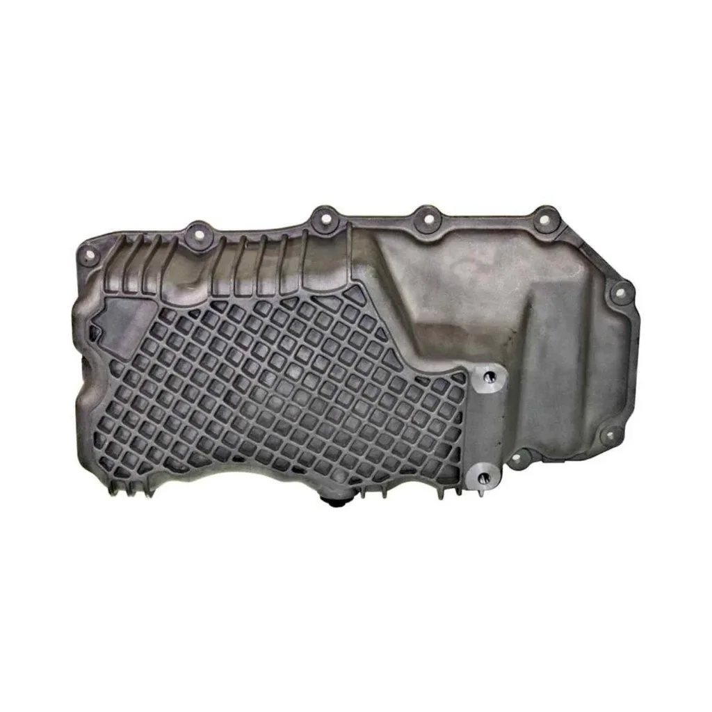 For Dodge Neon 1997-2005 Engine Oil Pan | Aluminum | Metallic Finish | Gray image 2