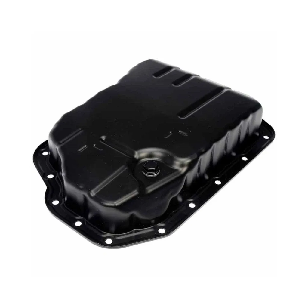 For Lexus ES350 2016-2018 Transmission Oil Pan CAPA Steel Black 5.17 Qt Capacity image 2