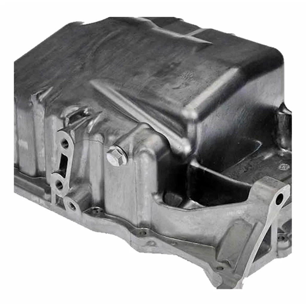 For Honda CR-V 2012-2014 Engine Oil Pan | Aluminum | Metallic Finish Gray Color image 3