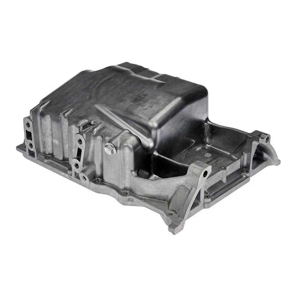 For Honda CR-V 2012-2014 Engine Oil Pan | Aluminum | Metallic Finish Gray Color
