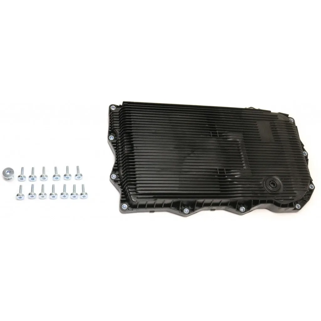 2013 BMW 740i/750i/740Li/750Li Transmission Pan with Oil Pan & Filter - CLX-M0-USA-REPB318502-CL360A82 image 2