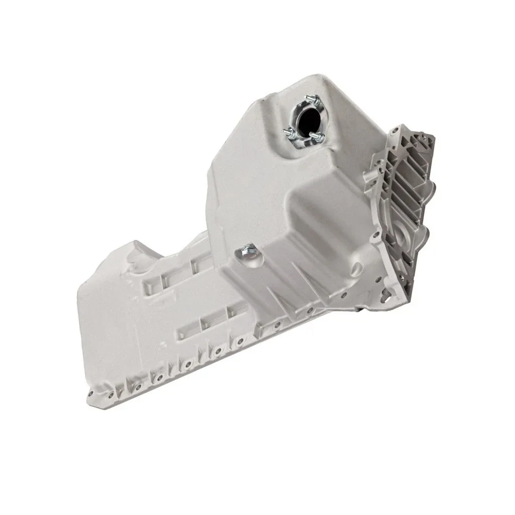 For BMW 530xi 2006 2007 Engine Oil Pan | Aluminum | 11137539412, 11137552414 image 2