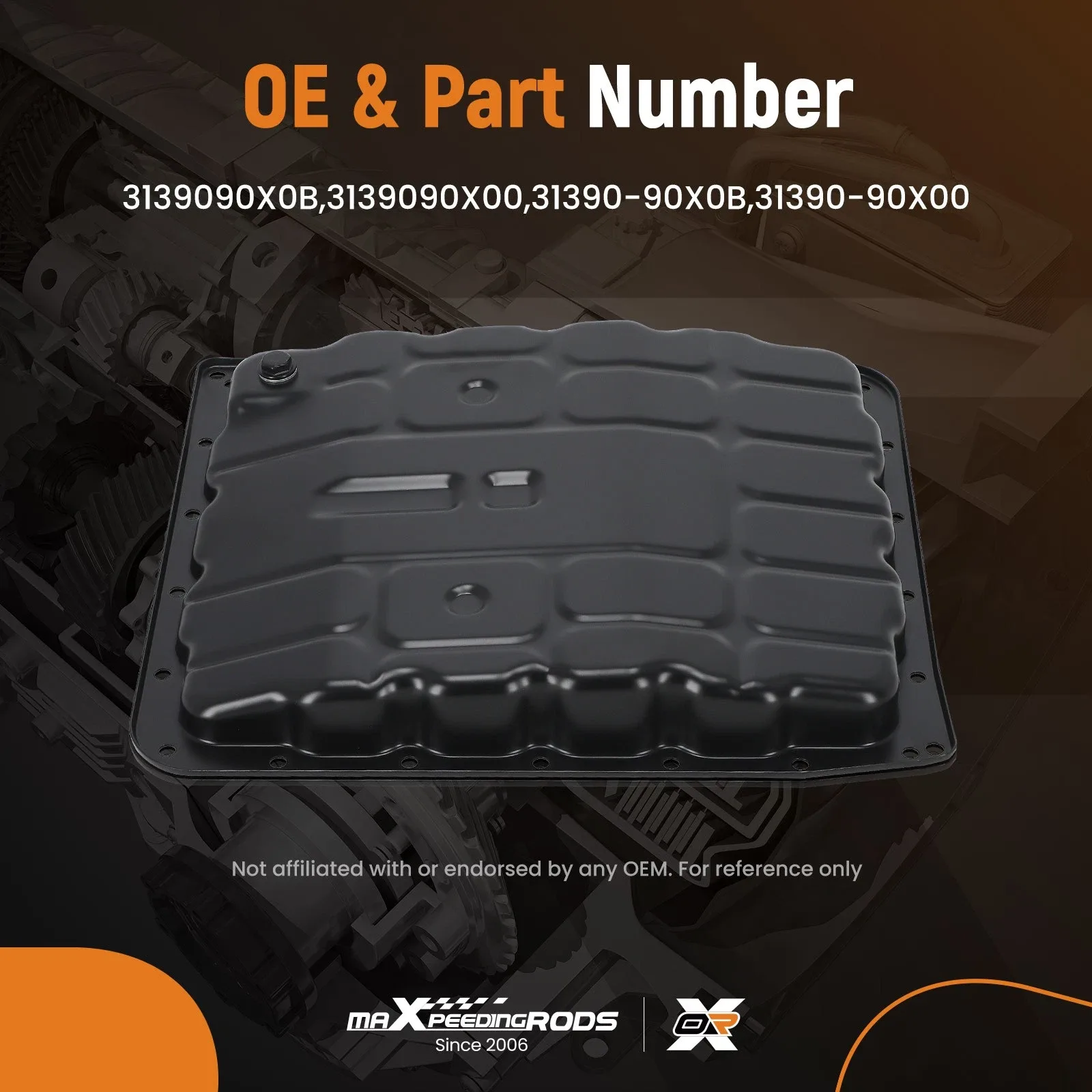 2003-2017 Nissan 350Z / Frontier / Armada / Titan / Pathfinder / Xterra Transmission Oil Pan VSWDHO image 4