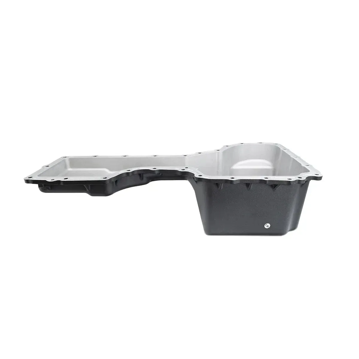 PPE Black Aluminum Oil Pan & Rear Differential Cover For 17-19 GM 6.6L Duramax image 4