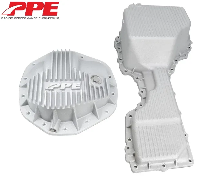 2020-2024 GMC/Chevy 6.6L Duramax Deep Oil Pan & Rear Differential Cover - PPE 114053100/138053000