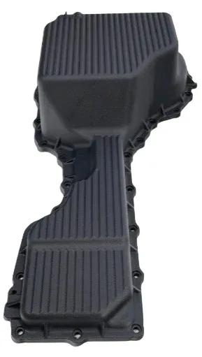 PPE Black Deep Oil Pan & Rear Differential Cover For 2020-2024 GM 6.6L Duramax image 2