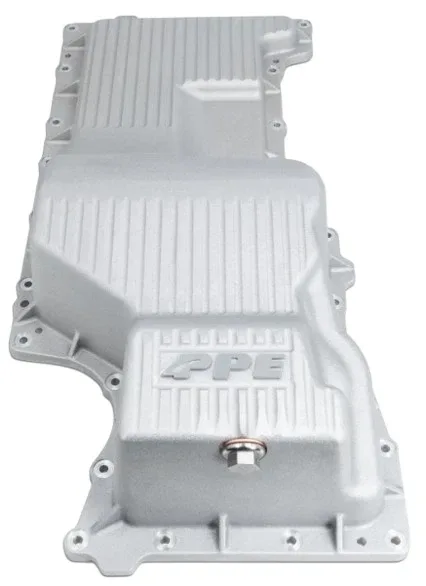PPE Raw Deep Oil Pan & Rear Differential Cover For 20-24 GMC/Chevy 3.0L Duramax image 2