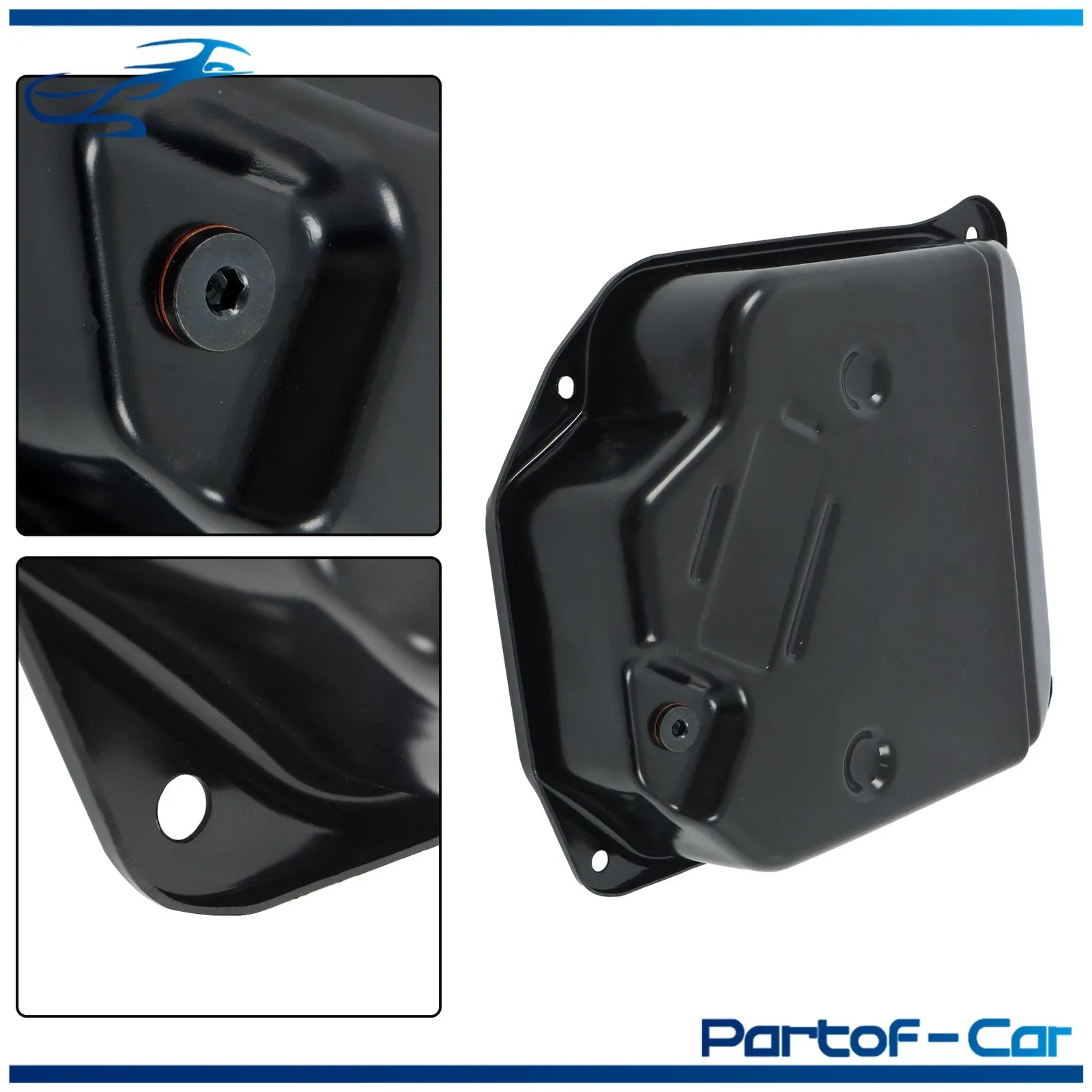 1994-2005 Volkswagen Oil Pan (Automatic) - Kinte Tech KTE6477342 / 01M321359 image 2