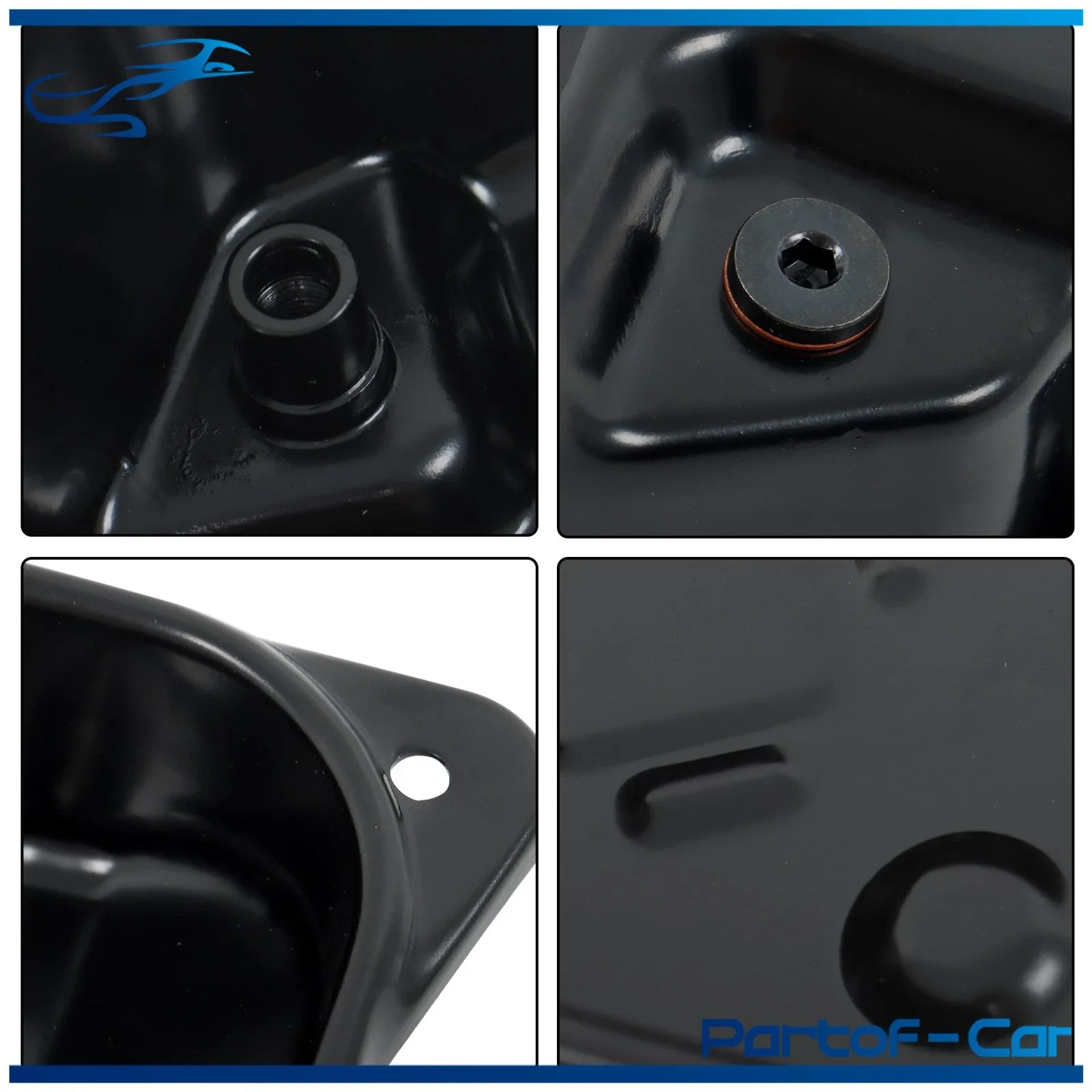 1994-2005 Volkswagen Oil Pan (Automatic) - Kinte Tech KTE6477342 / 01M321359 image 3
