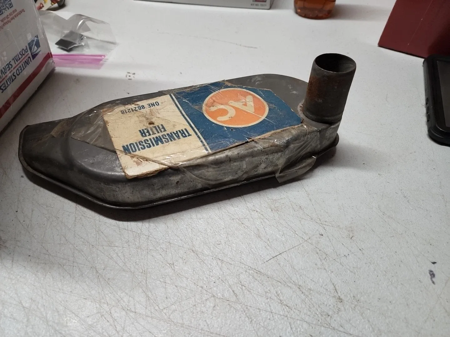 1961-1963 Oldsmobile F85 H.T. Transmission Oil Pan PF-153 image 2