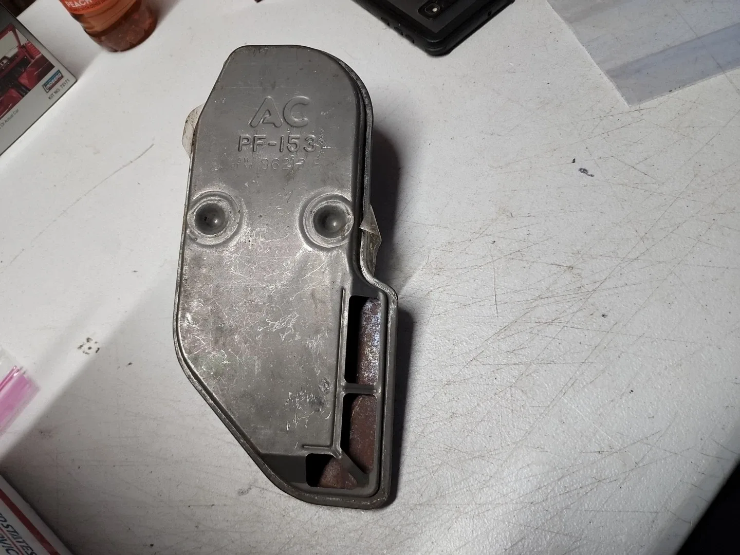 1961-1963 Oldsmobile F85 H.T. Transmission Oil Pan PF-153 image 3
