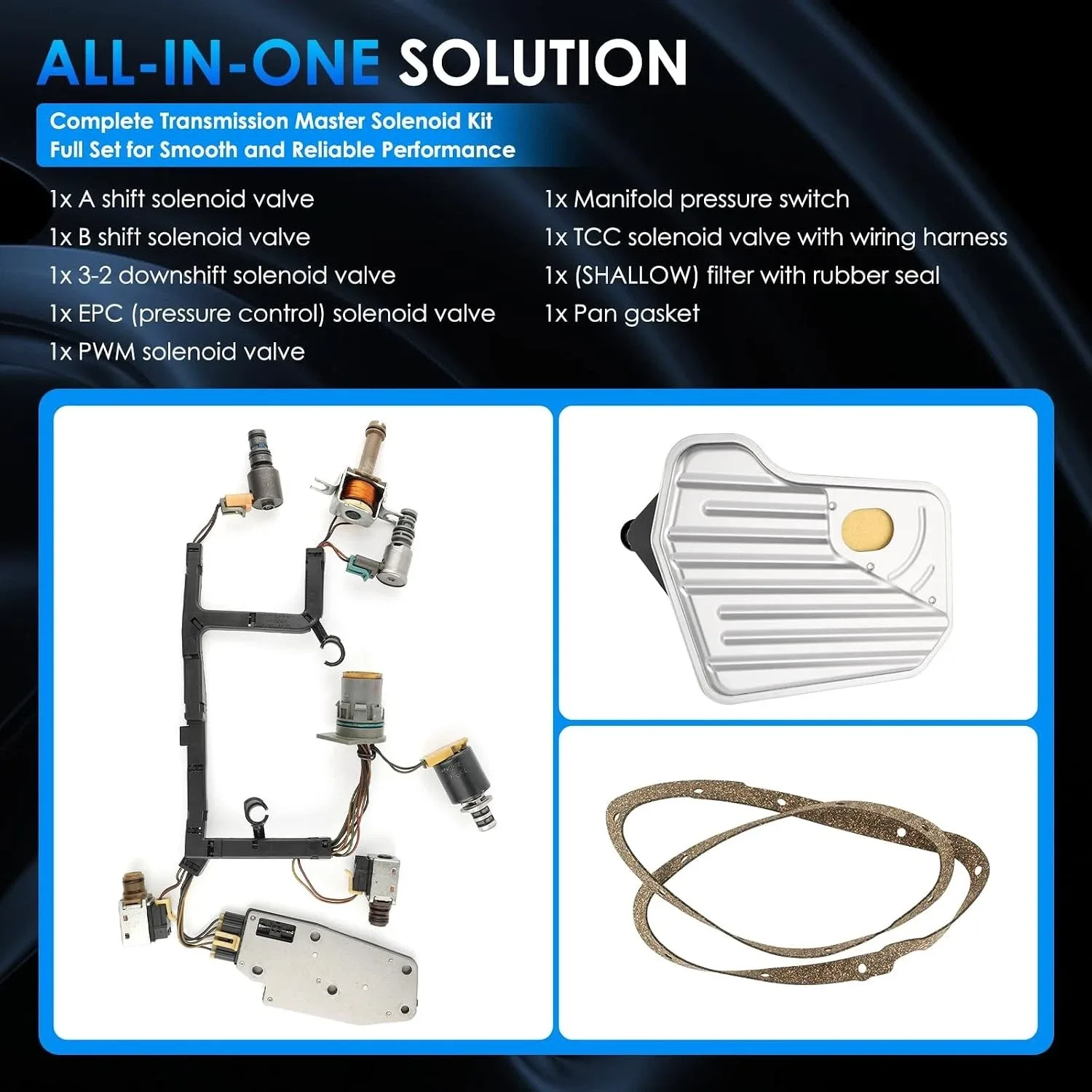 HAYIAUTO Transmission Valve Body Solenoid Kit image 3