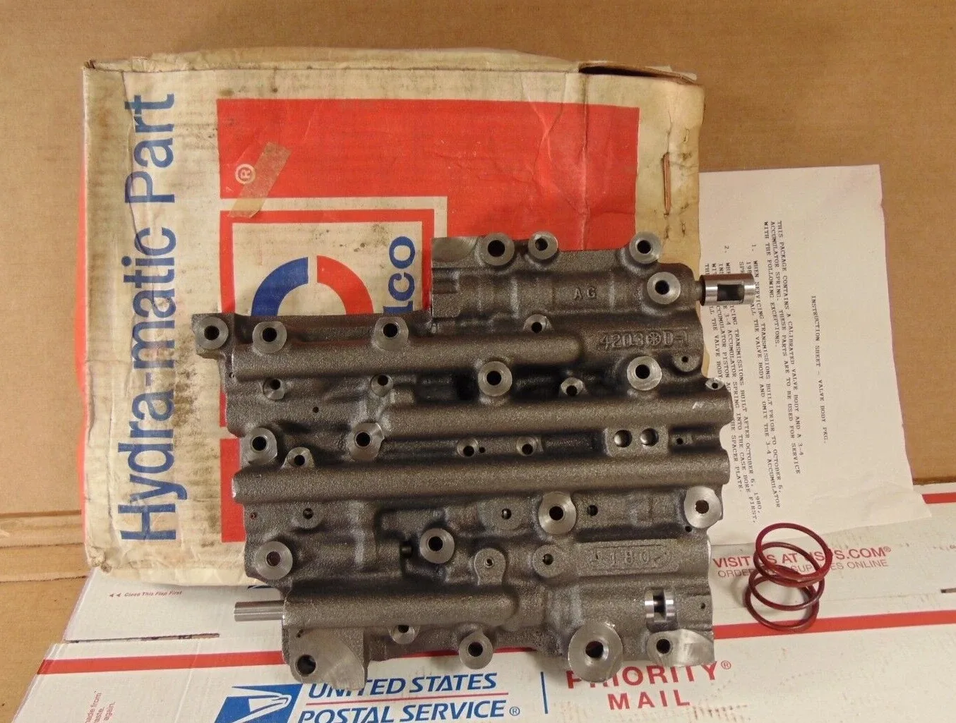 1960s GM Hydramatic Valve Body 8634943