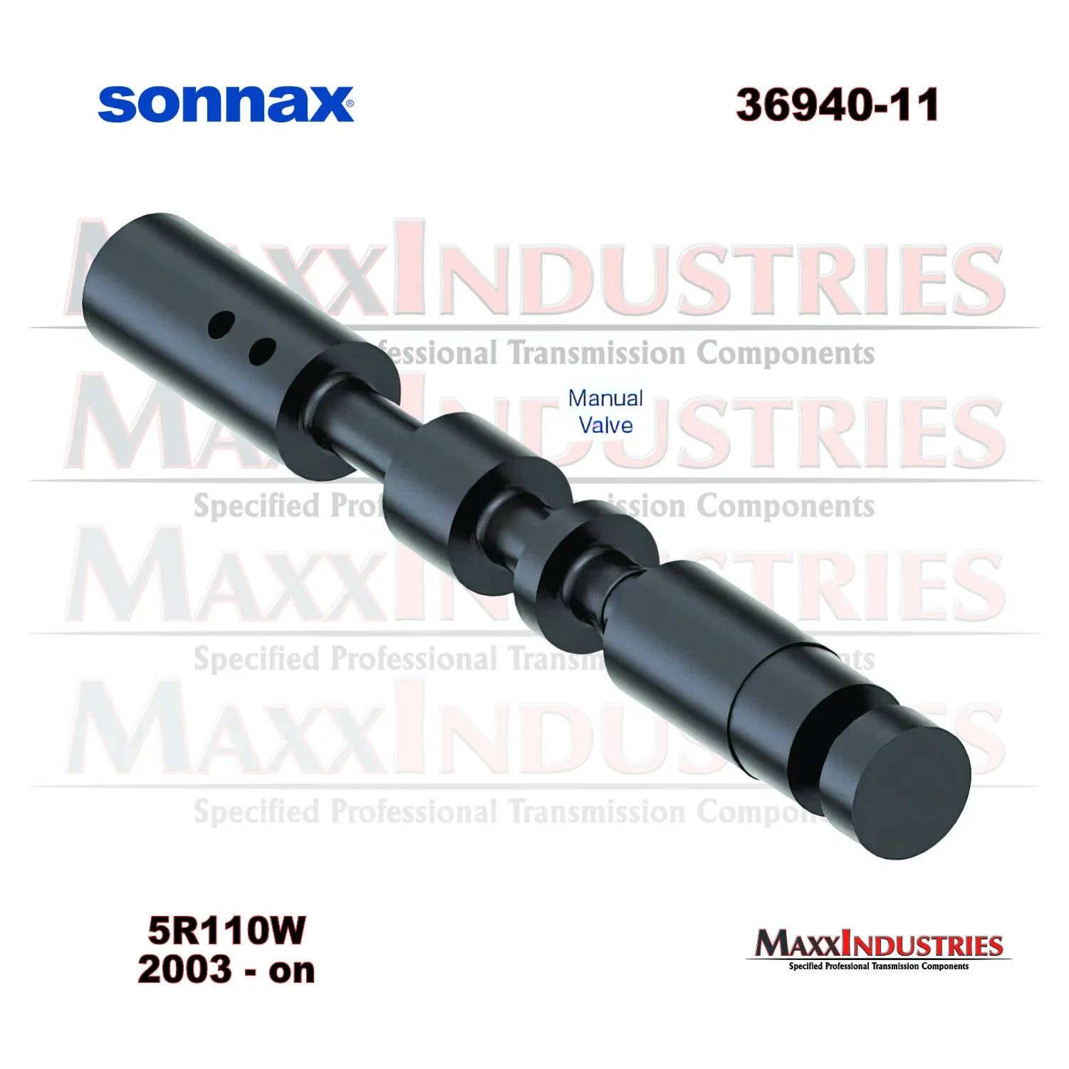 Sonnax 36940-11 Oversized Manual Valve for 5R110W Transmission image 3