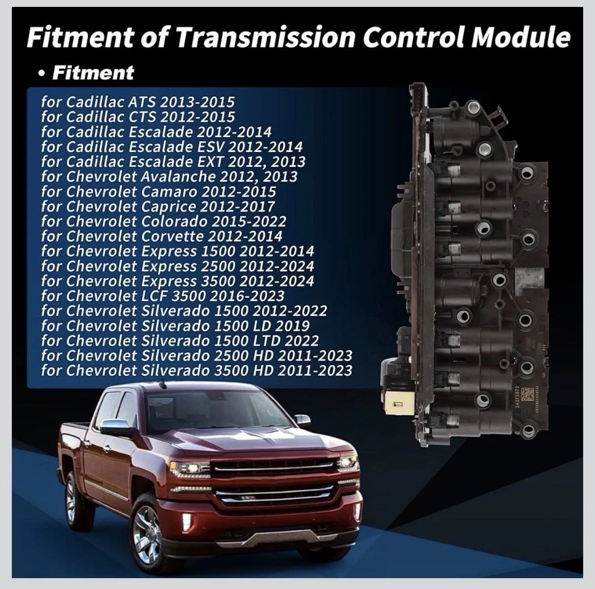 HOPESPANNER Valve Body for 6L80 / 6L90 Automatic Transmissions image 3