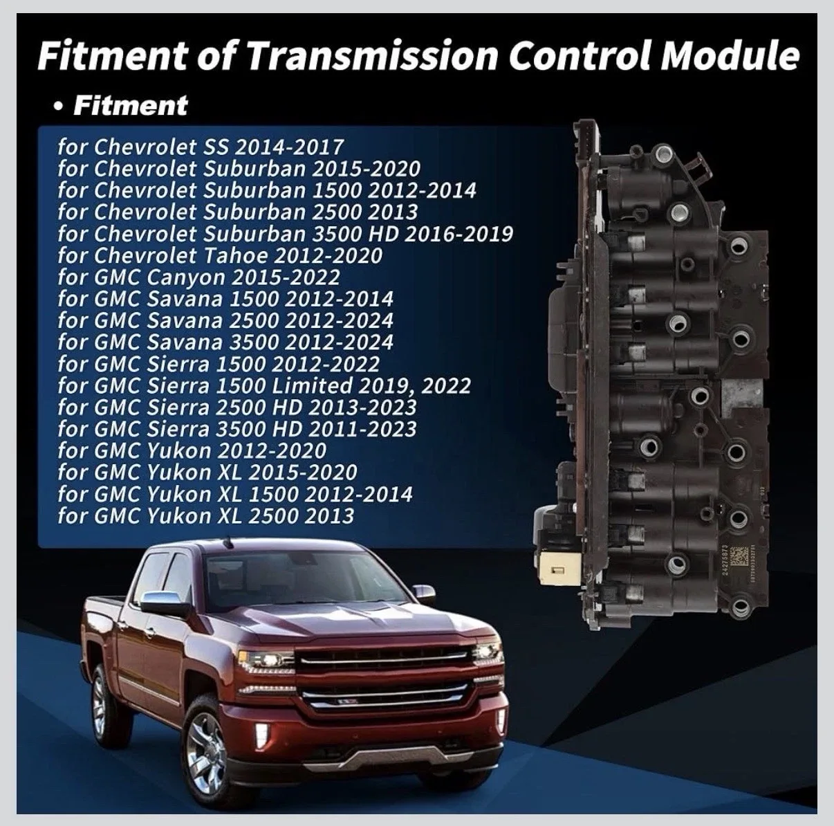 HOPESPANNER Valve Body for 6L80 / 6L90 Automatic Transmissions image 4