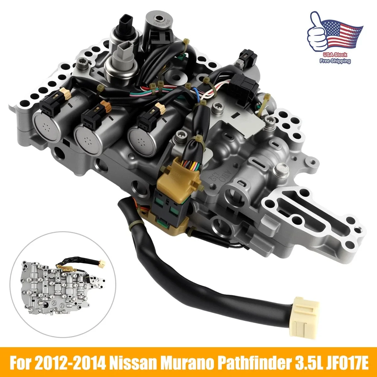 2012-2014 Nissan Pathfinder Murano Elgrand CVT Valve Body (DUS) image 4