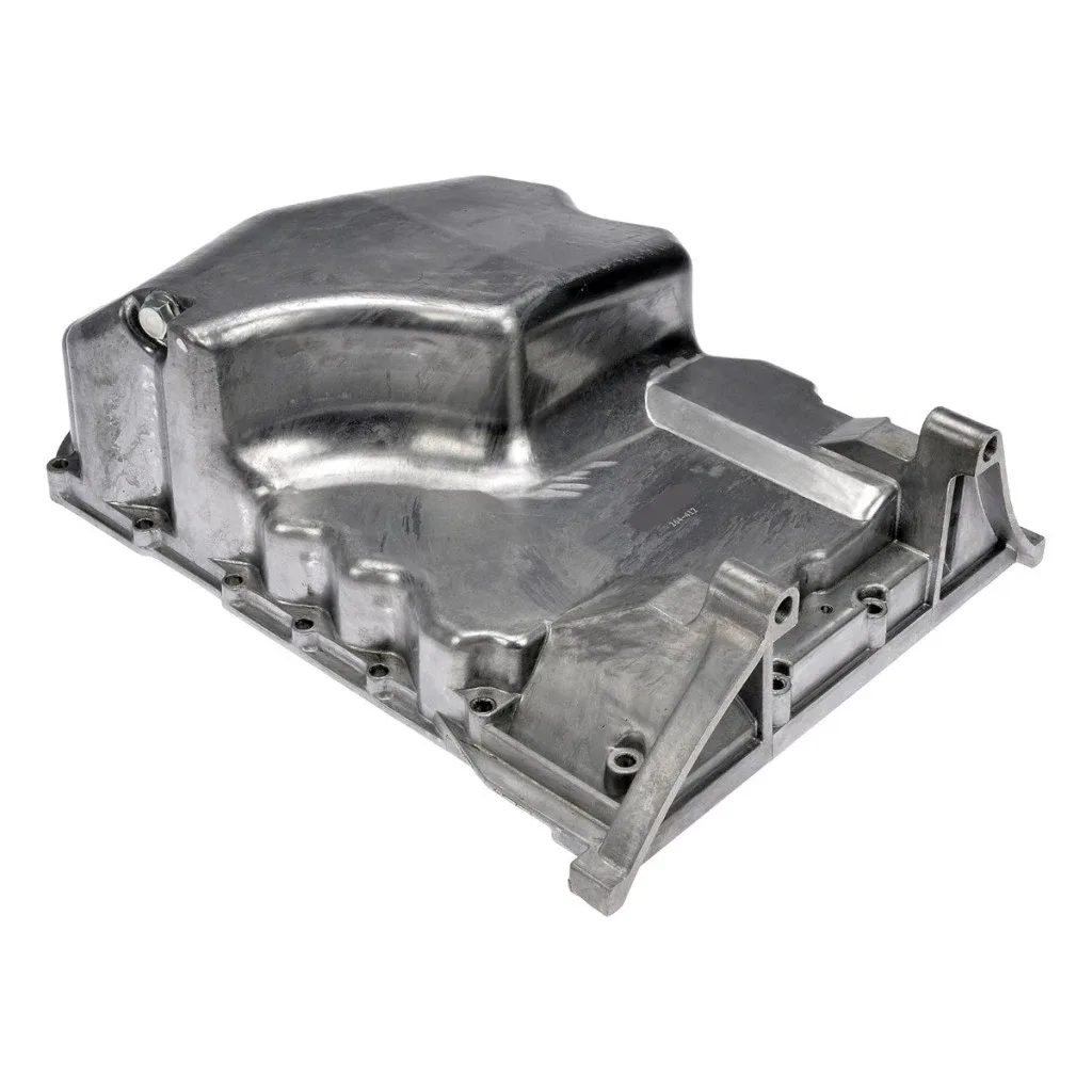 For Honda Pilot 2003 2004 Engine Oil Pan | Aluminum | Metallic Finish | Wet Sump