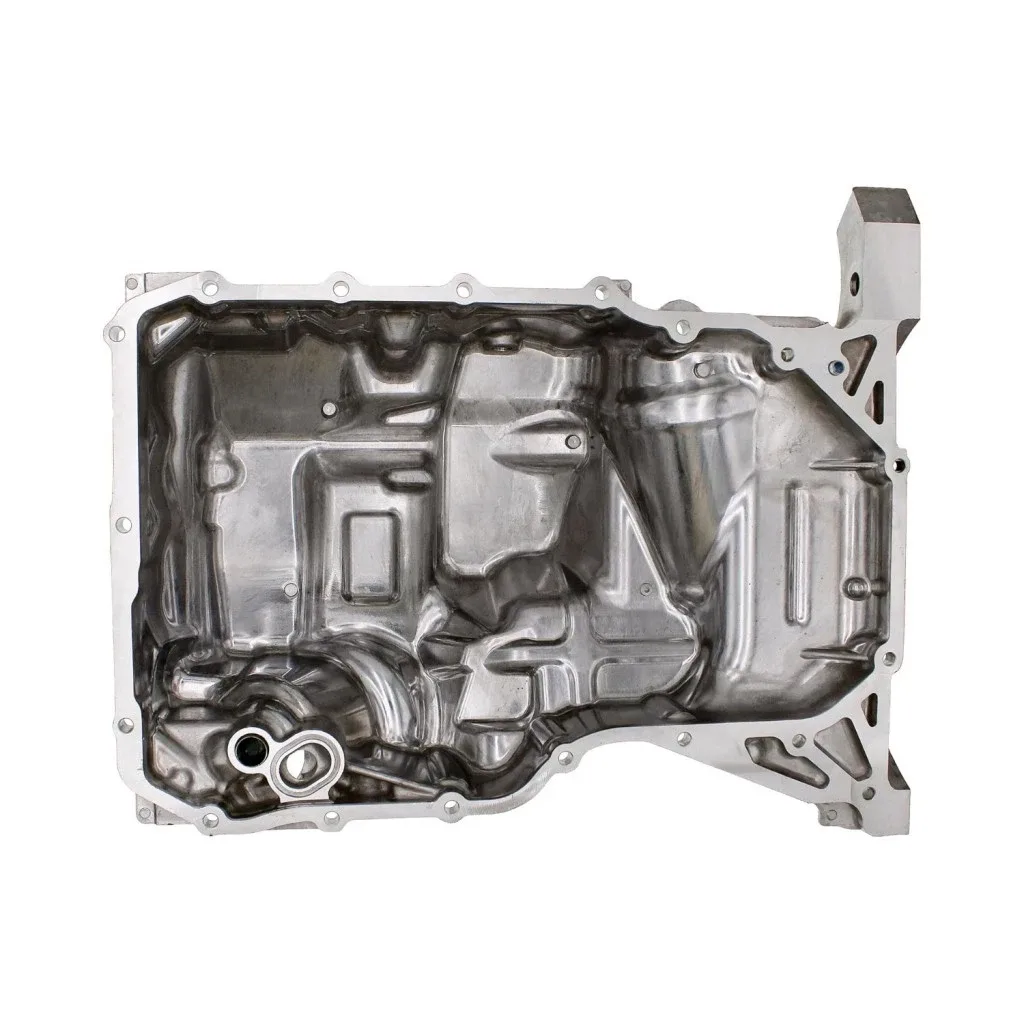For Honda Civic 2016-2019 Engine Oil Pan | Aluminum | Metallic Finish | Gray image 2
