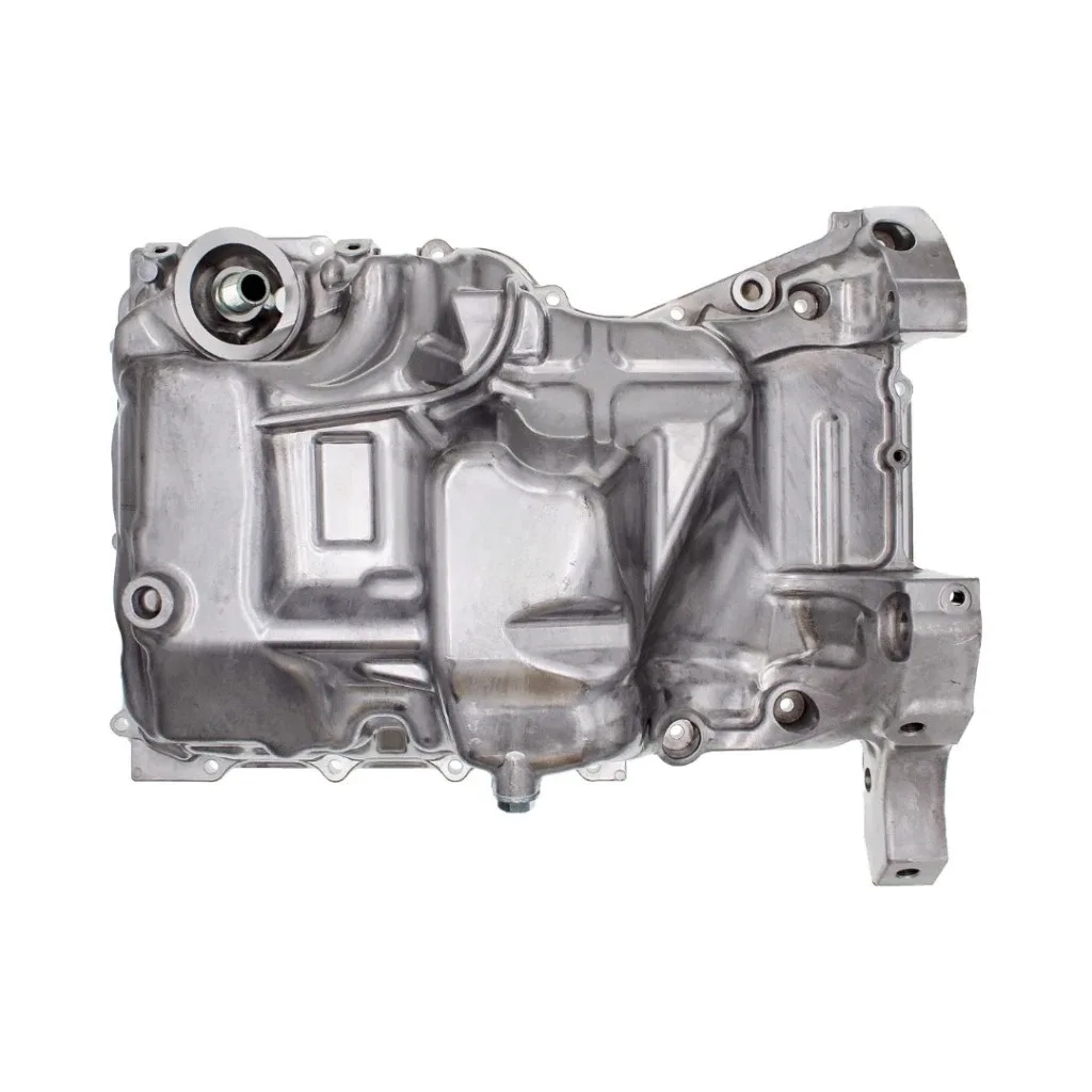 For Honda Civic 2016-2019 Engine Oil Pan | Aluminum | Metallic Finish | Gray image 3
