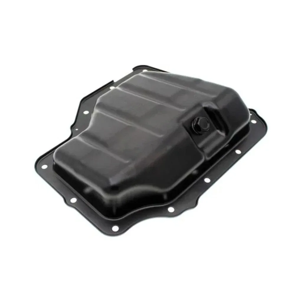 For Kia Optima 2016-2020 Engine Oil Pan | Aluminum | Painted Finish | Black image 2