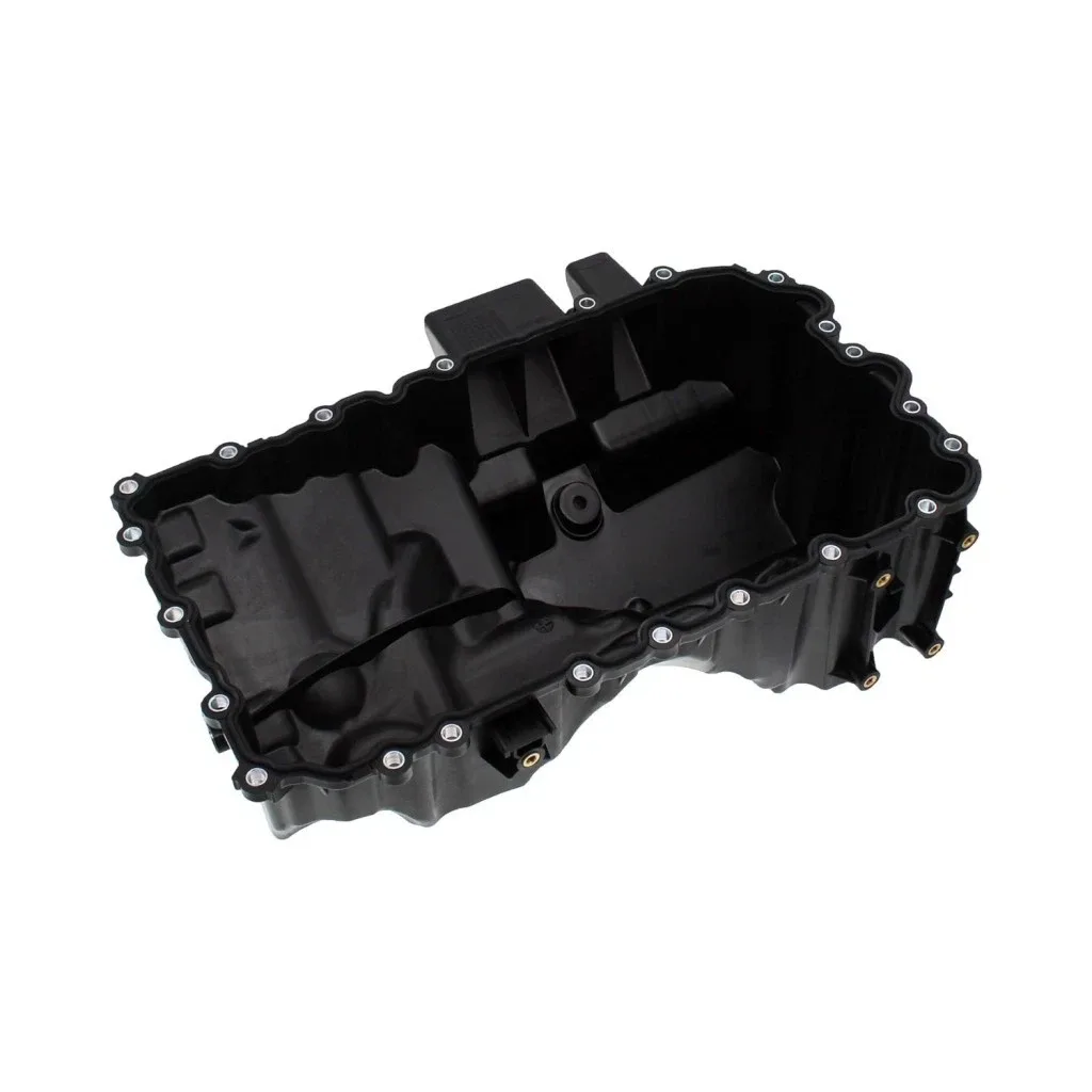For BMW 328i/528i/Z4 2012-2016 Engine Oil Pan | Plastic | Painted Finish | Black