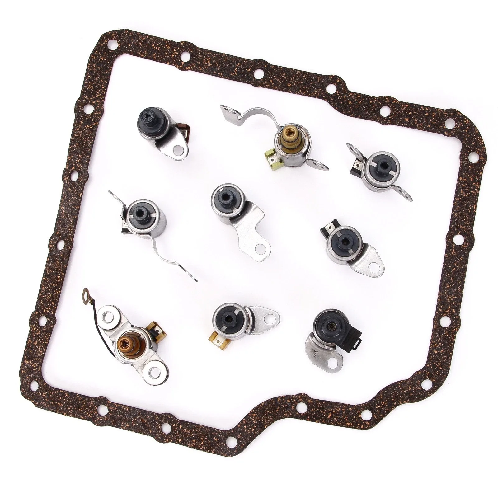JF506E 09A Transmission Solenoid Kit W/Oil Pan Gasket For VW Jetta Passat Golf image 2