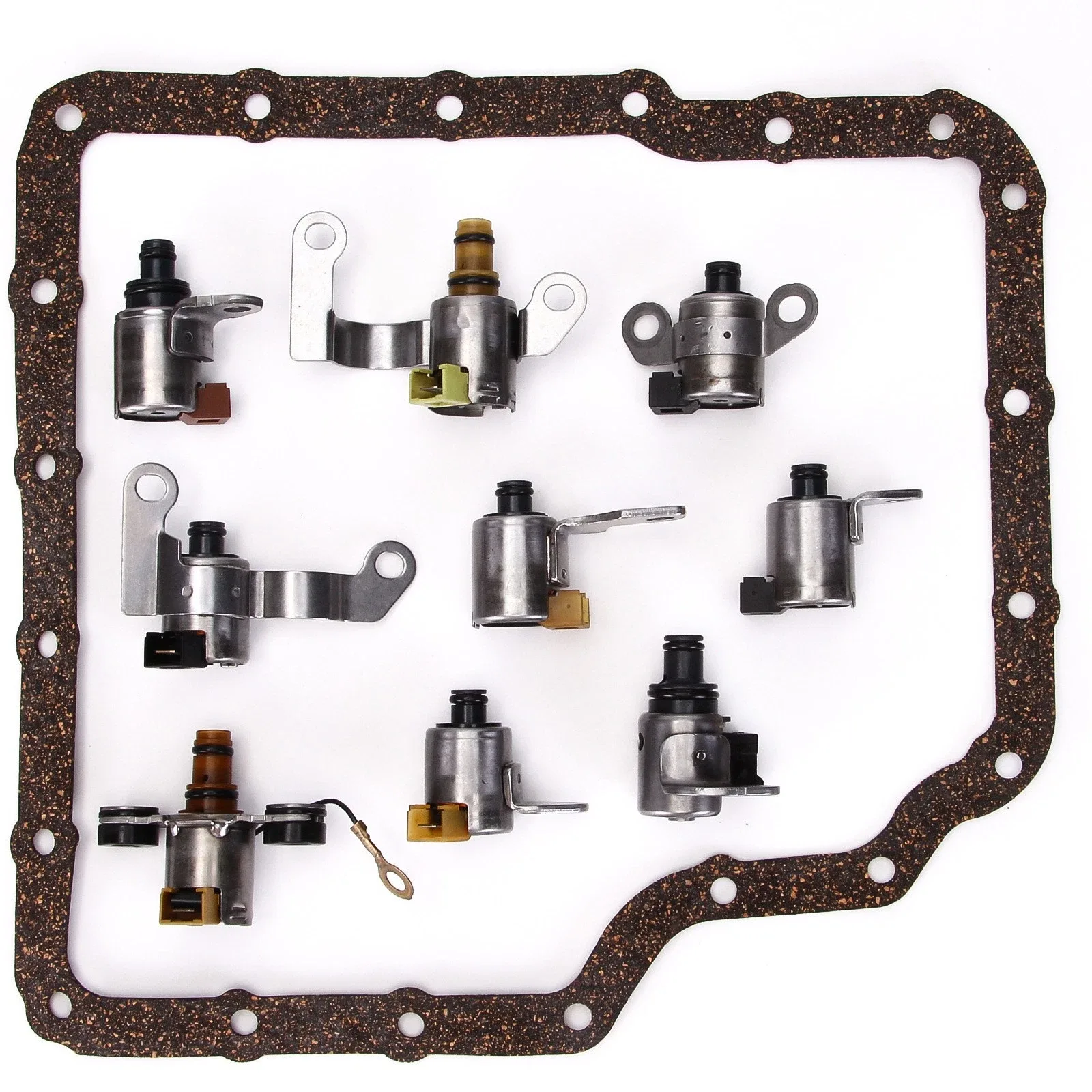 JF506E 09A Transmission Solenoid Kit W/Oil Pan Gasket For VW Jetta Passat Golf image 4