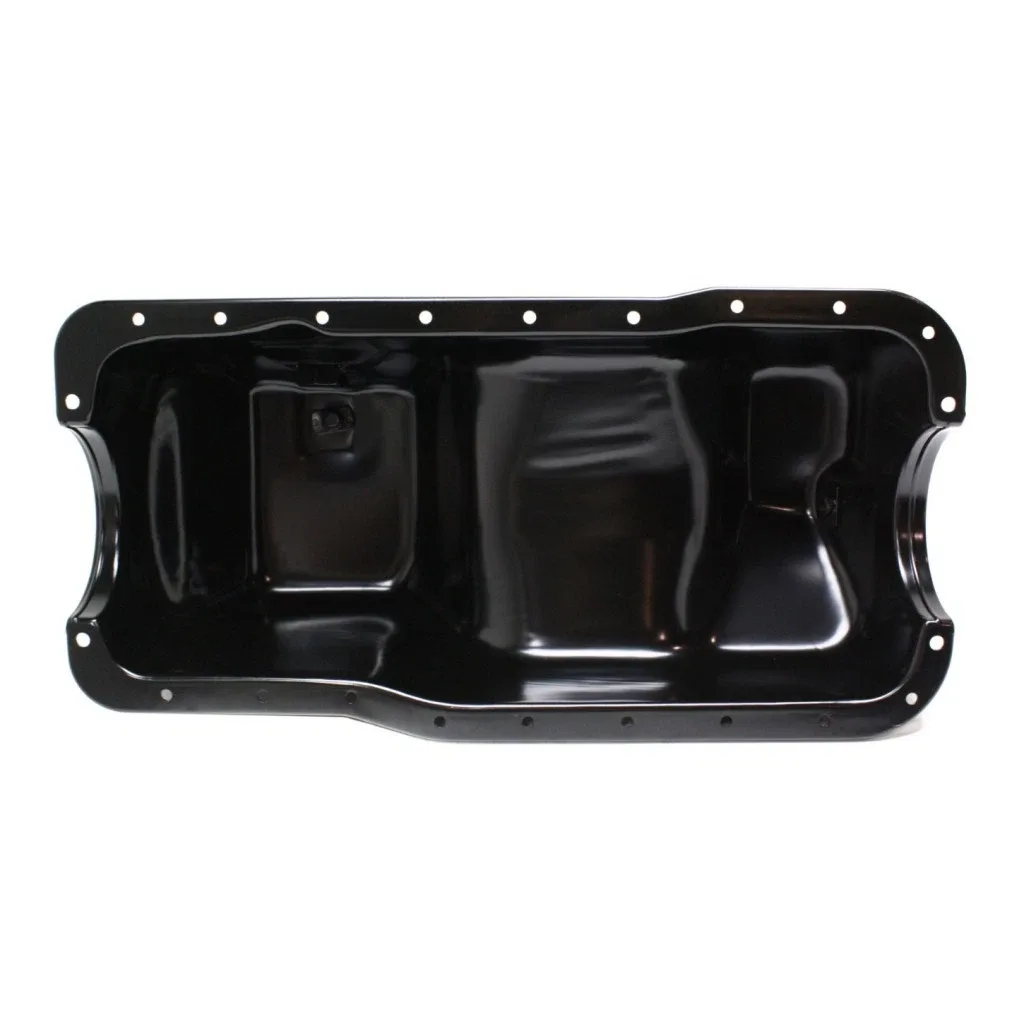 1990 Lincoln Town Car Steel Oil Pan 6 Qt with Oil Level Sensor Hole - CLX-M0-USA-JL311301-CL360A71