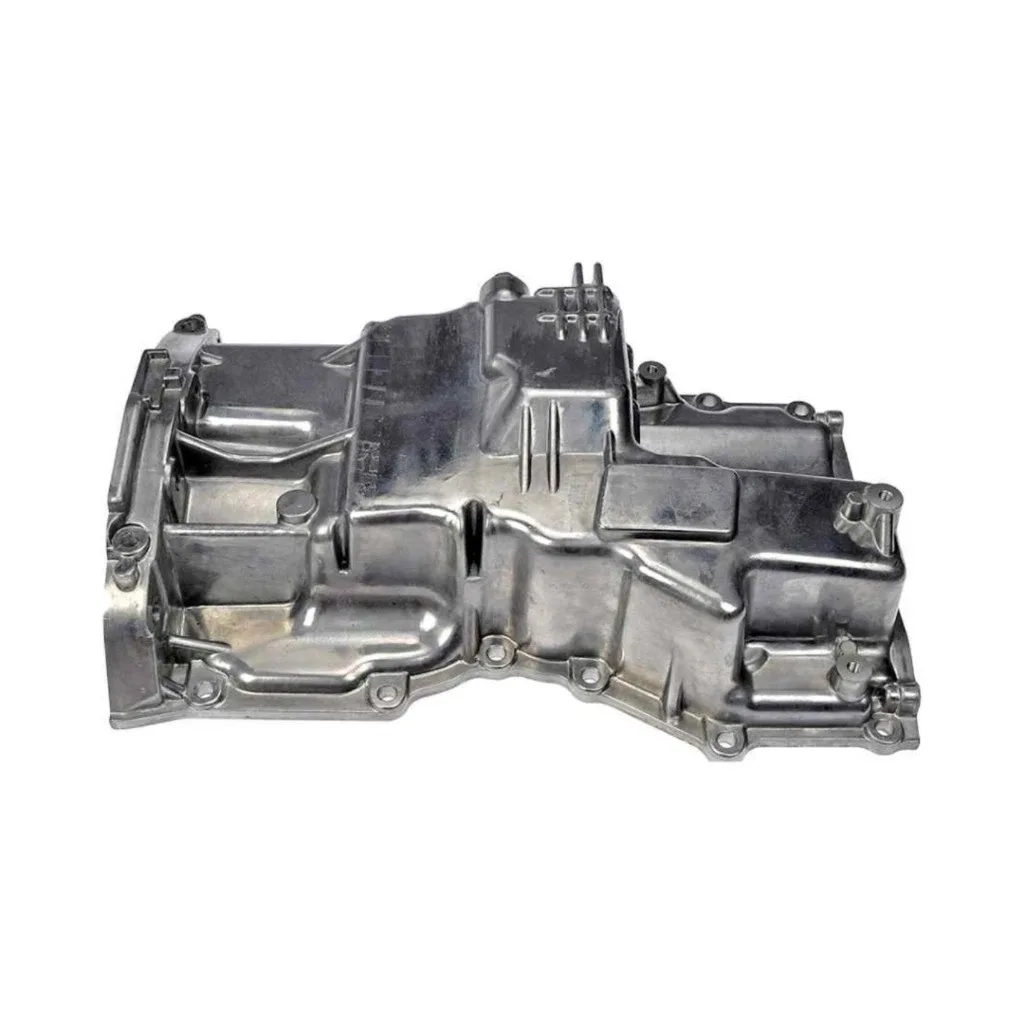 For Ford EcoSport 2018-2022 Engine Oil Pan | Aluminum | Metallic Finish | Gray image 2