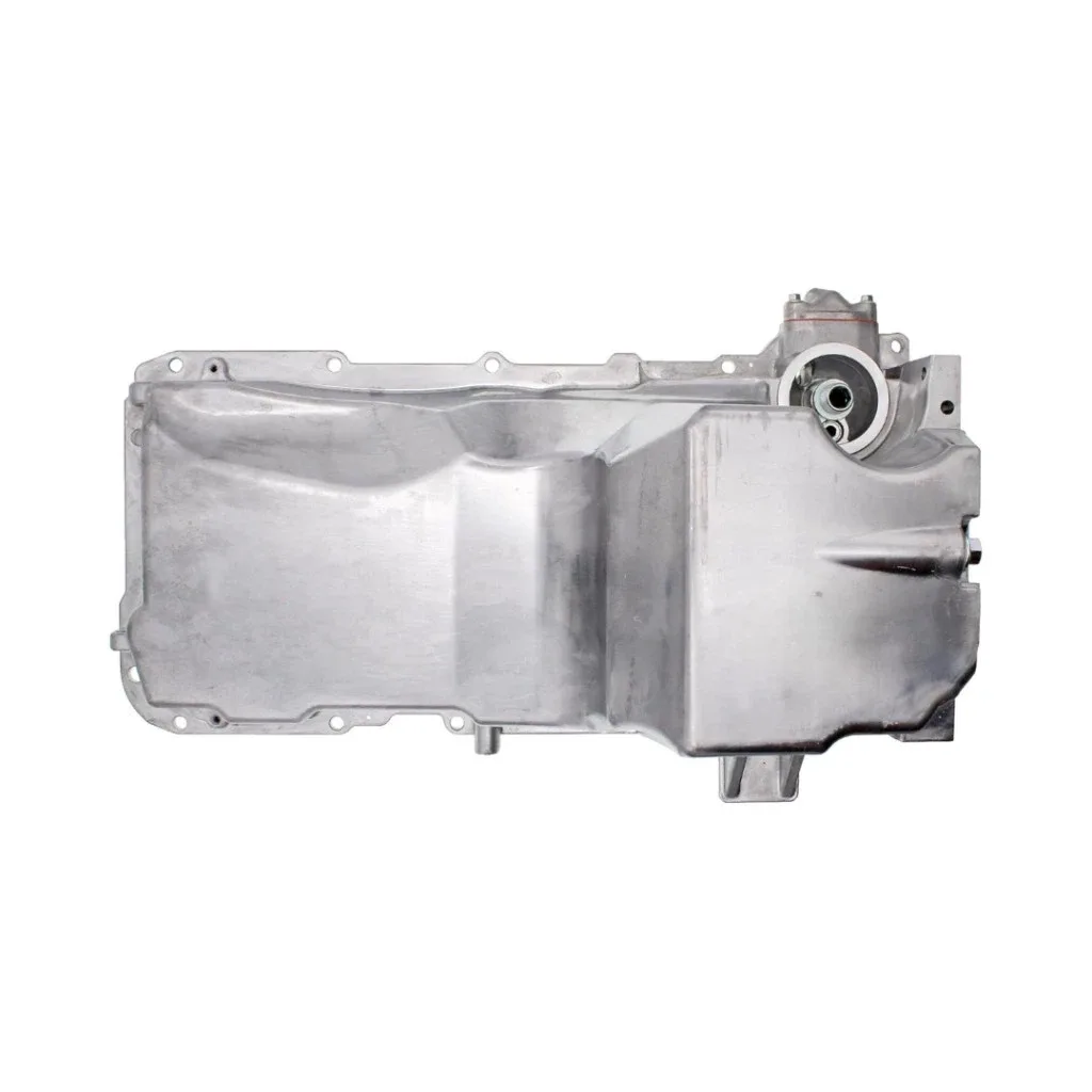 For Chevy Avalanche 1500 2003-2006 Engine Oil Pan | Aluminum | Metallic Finish image 3