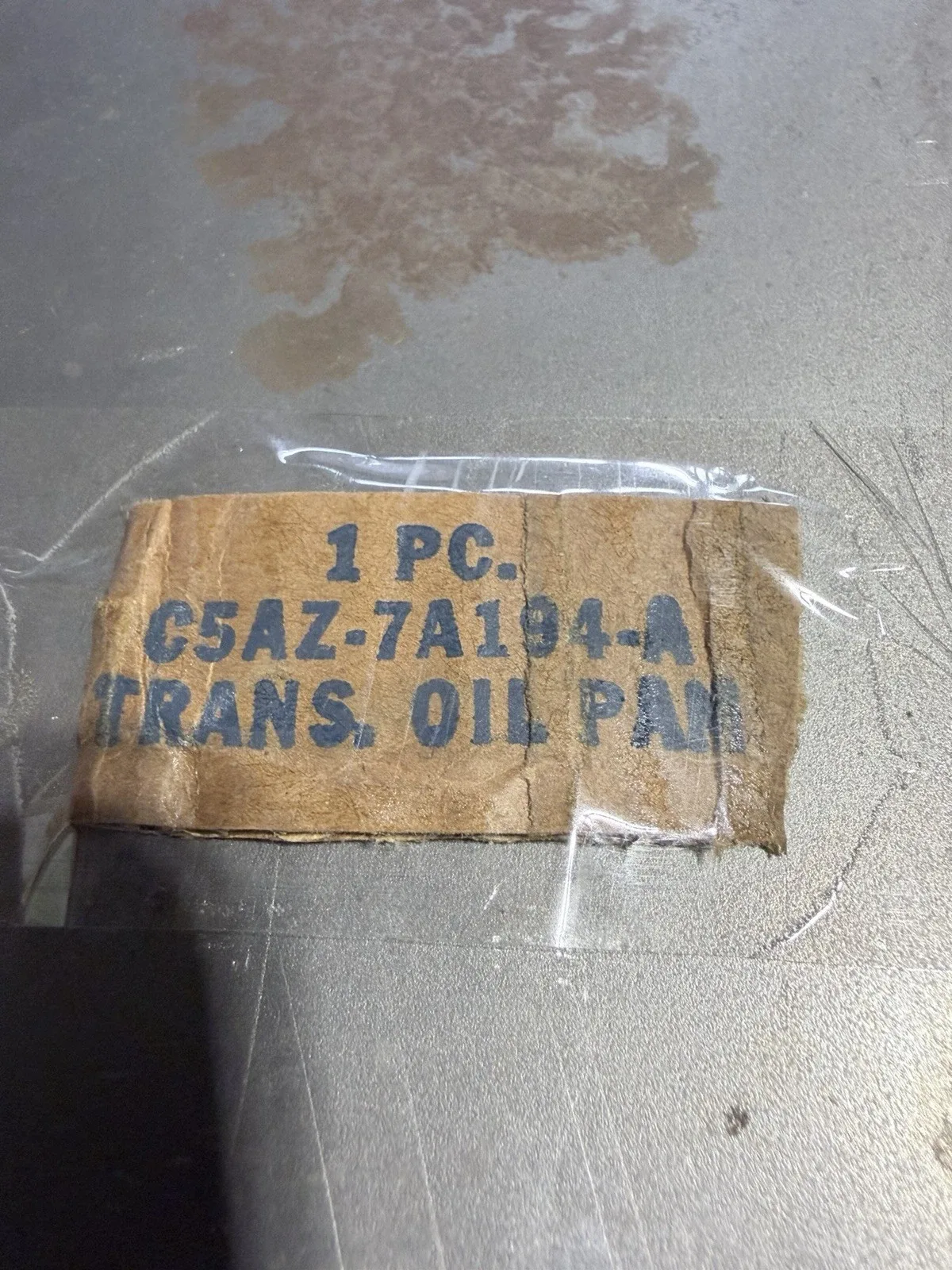 1965-1967 FORD MUSTANG AUTOMATIC TRANSMISSION OIL PAN C4 OEM NEW C5AZ-7A194-A image 2