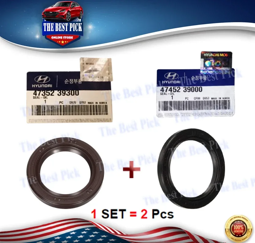⭐GENUINE⭐ Auto Transmission Seal Kit = 2 Pcs for Santafe Tucson Sorento 12-14