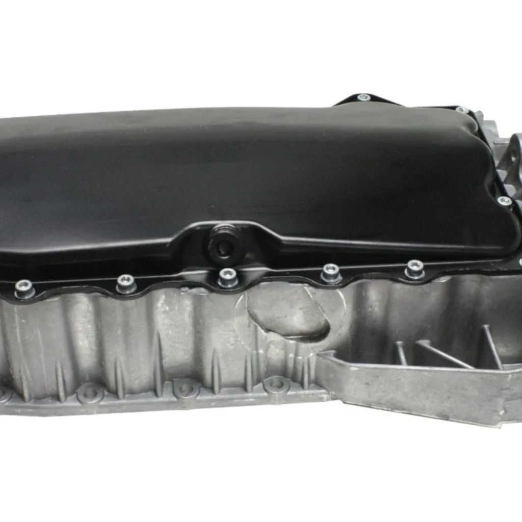For Volkswagen Golf 2010 Oil Pan Aluminum | Non-Baffled Design | With Drain Plug image 3