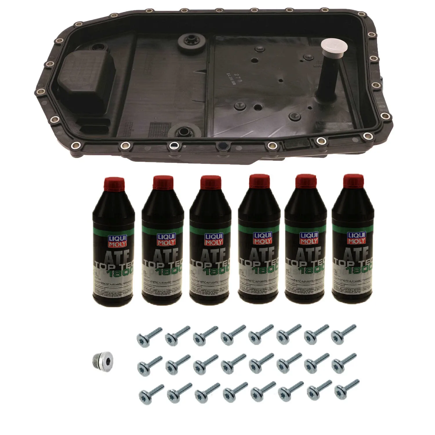 BMW Automatic Transmission Service Kit Oil Pan Filter Gasket 6L ATF — LIQUI MOLY