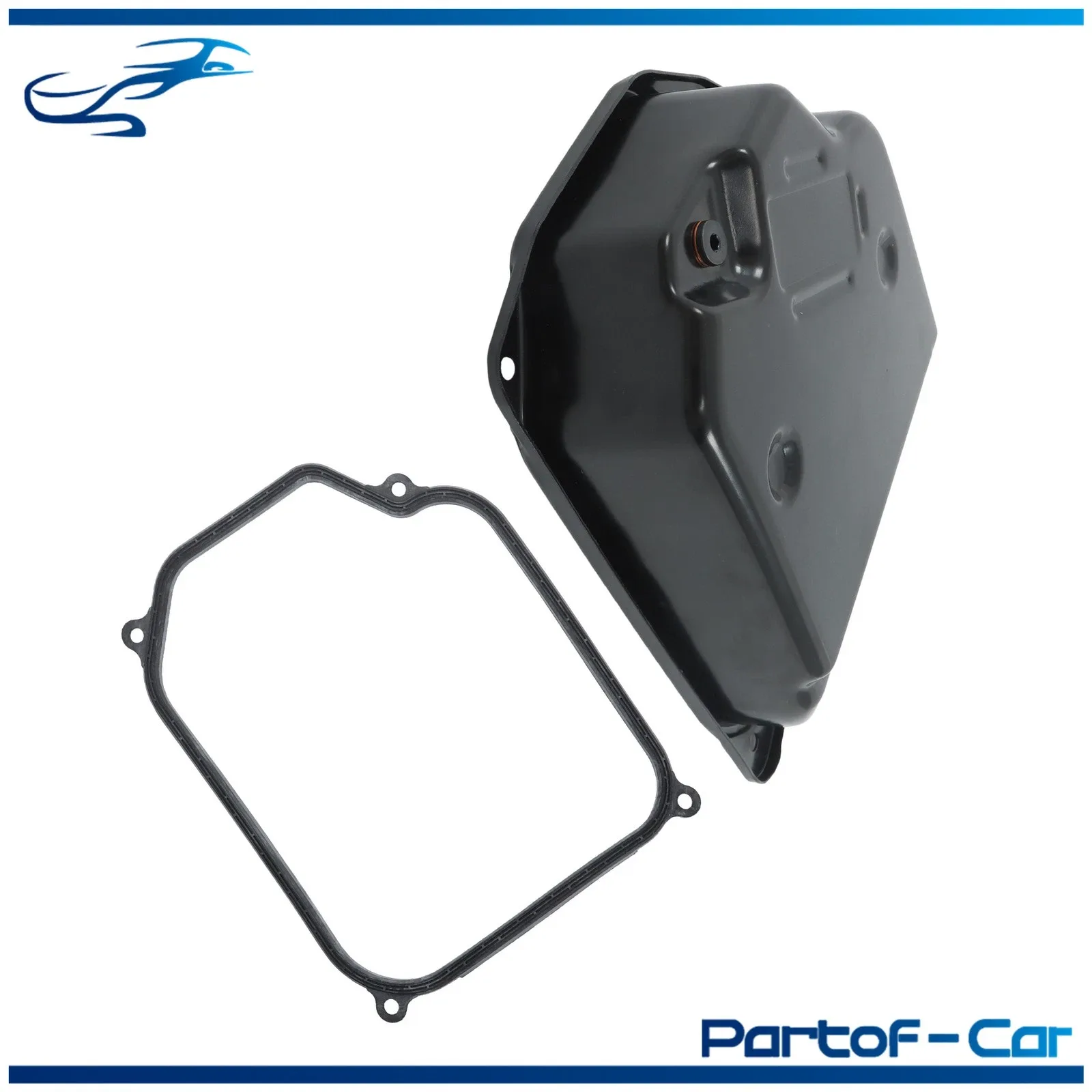 Transmission Oil Pan w/ Drain Plug & Gasket For VW Cabrio Jetta Passat Beetle