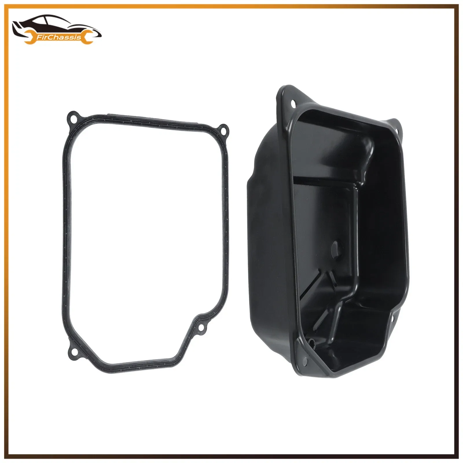 For Volkswagen Jetta 1993-2005 w/ Drain Plug & Gasket Transmission Oil Pan image 2