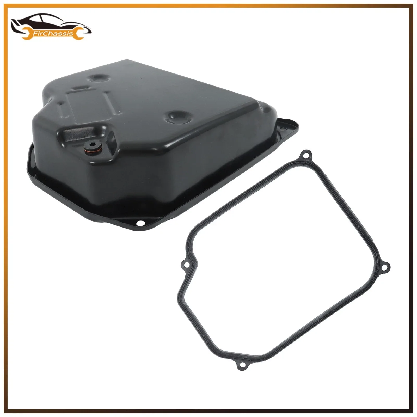 For Volkswagen Jetta 1993-2005 w/ Drain Plug & Gasket Transmission Oil Pan image 3