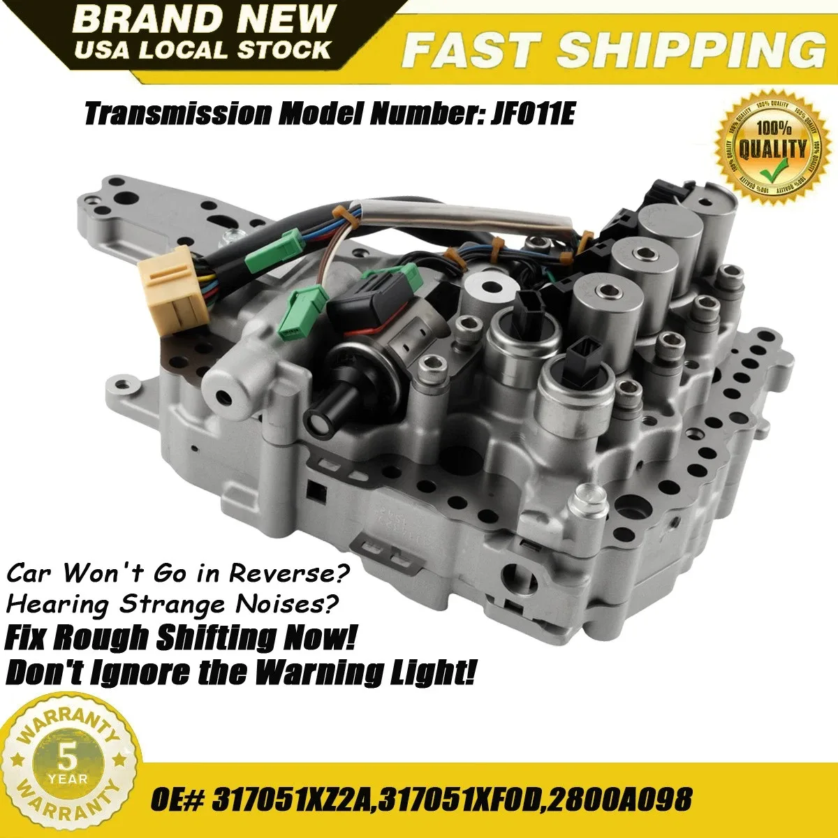 CVT Valve Body JF011E / RE0F10A for Nissan Altima Juke Murano - APS