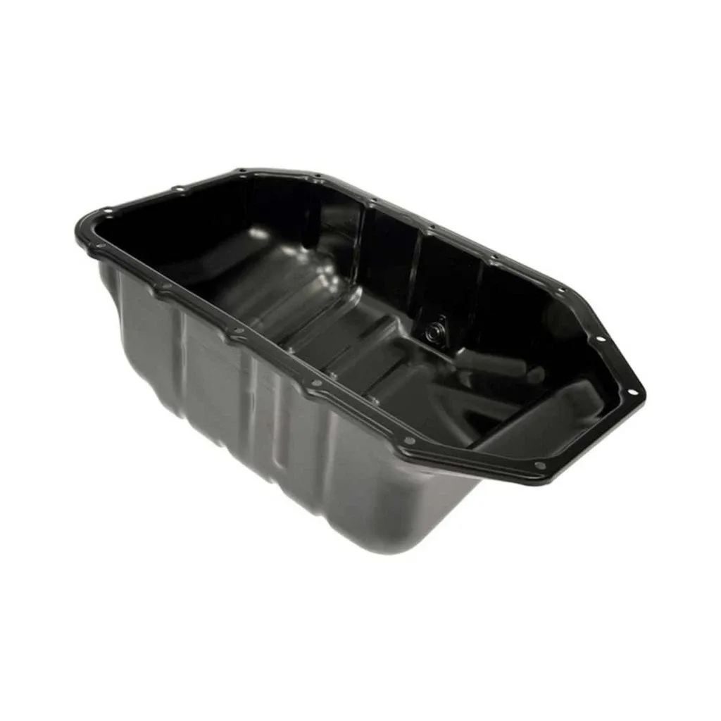 For Acura TSX 2004-2008 Oil Pan | Coated Steel Material | Black 4.2 qt Capacity image 2